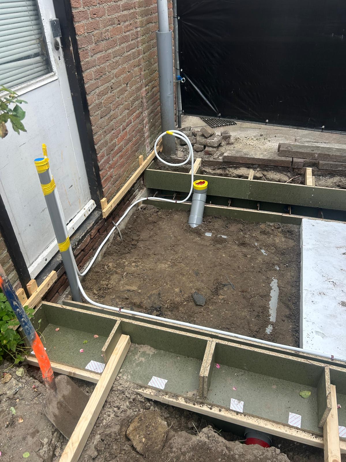 Vernieuwing rioolaansluiting · Limmen